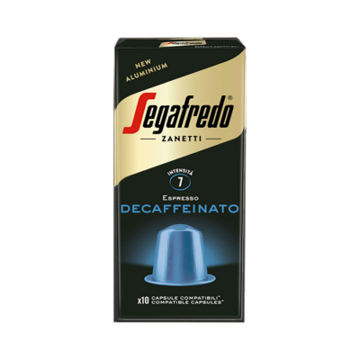 CAPSULE DECAFFEINATO COMPATIBLE NESPRESSO SEGAFREDO X10